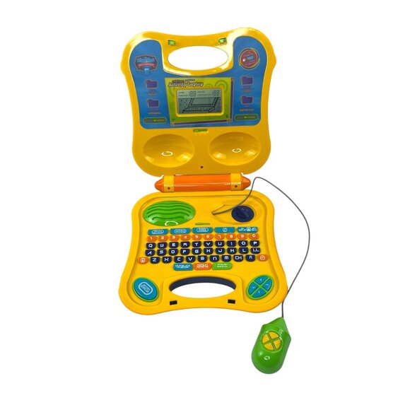 Blue Hat Toy Company Kids Bilingual Activity Educational Laptop Language Math - Picture 1 of 9